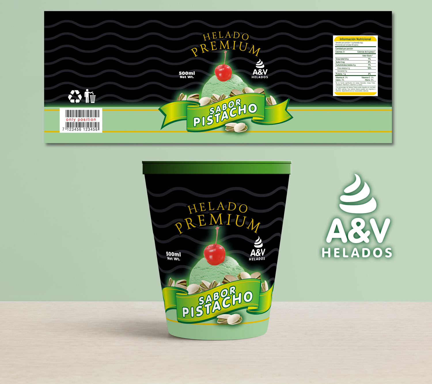 Packaging Design by Al Pech for this project | Design #21245272