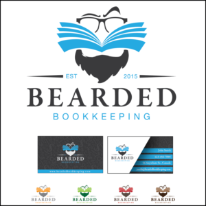 Bearded Bookkeeping | Logo Design by Breanne Owen
