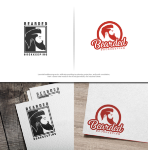Bearded Bookkeeping | Logo Design by 4tech services