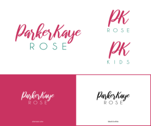 Logo Design by MoonFeather for ParkerKaye Rose | Design #21251234