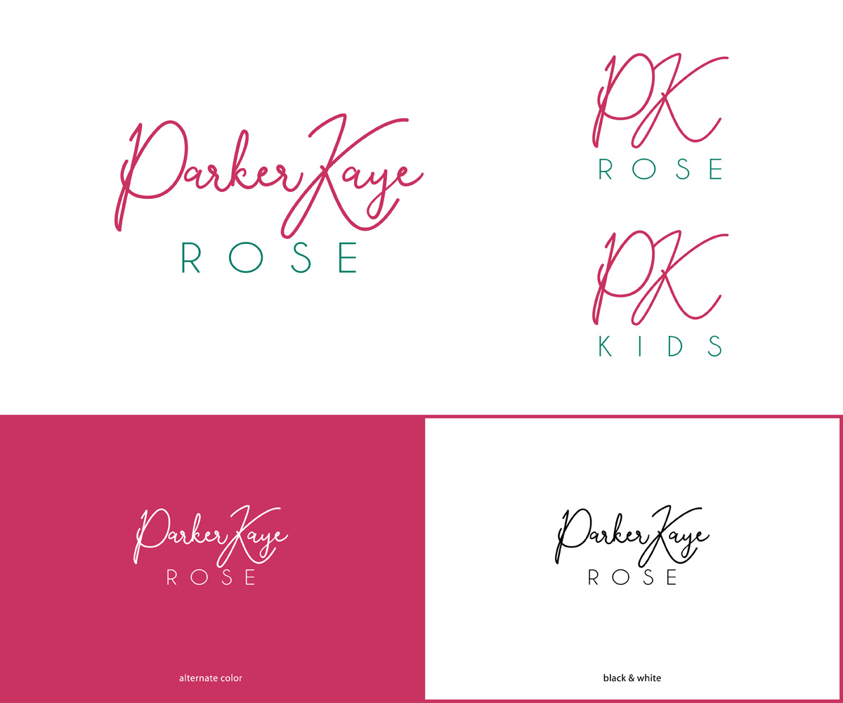 Logo Design by MoonFeather for ParkerKaye Rose | Design #21251235