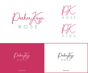 Logo Design by MoonFeather for ParkerKaye Rose | Design: #21251235