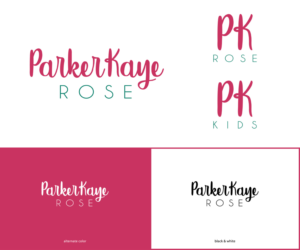 Logo Design by MoonFeather for ParkerKaye Rose | Design: #21251237