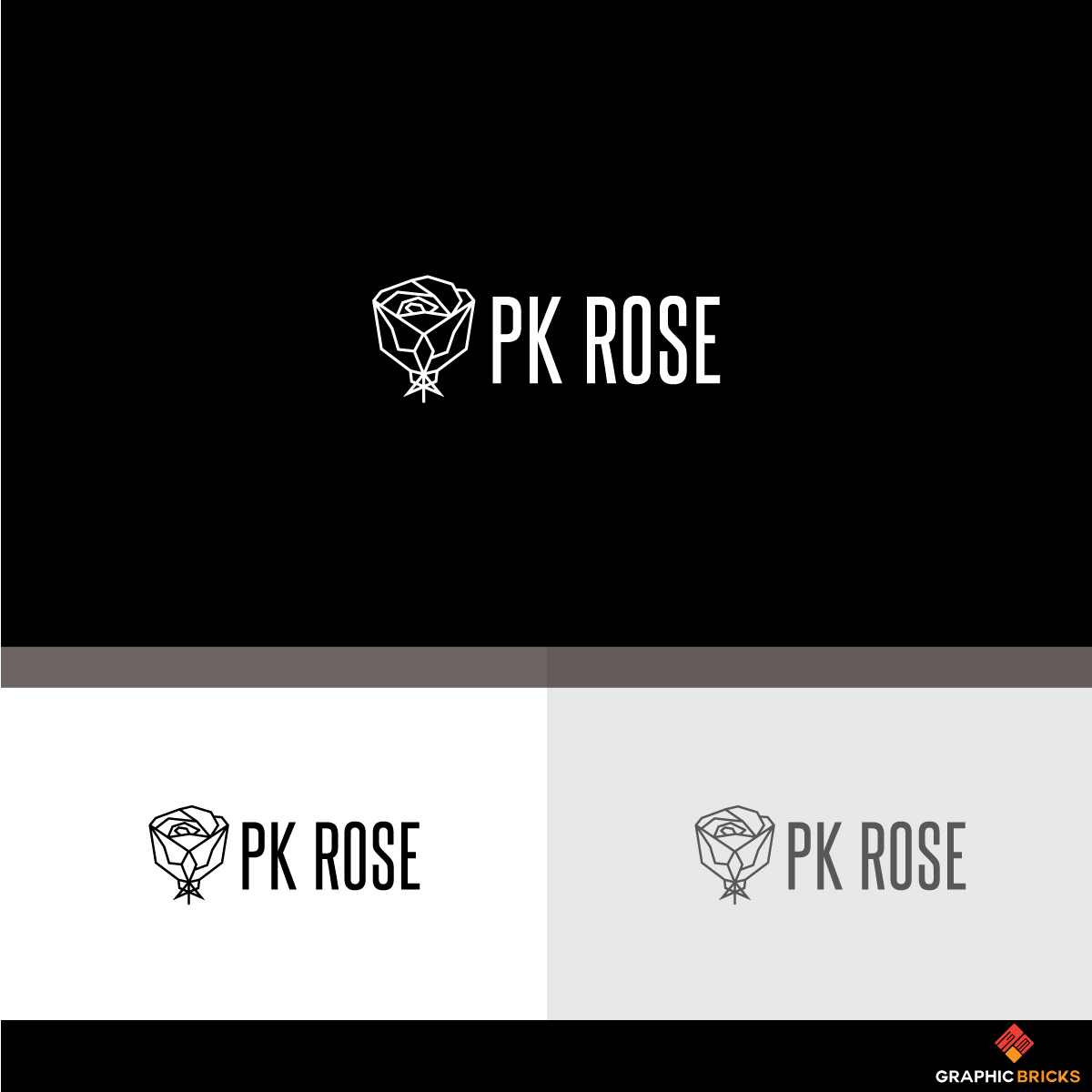 Logo Design by Graphic Bricks for ParkerKaye Rose | Design #21247820
