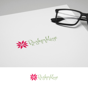 ParkerKaye Rose, PK Rose | Logo Design by ClearDesign