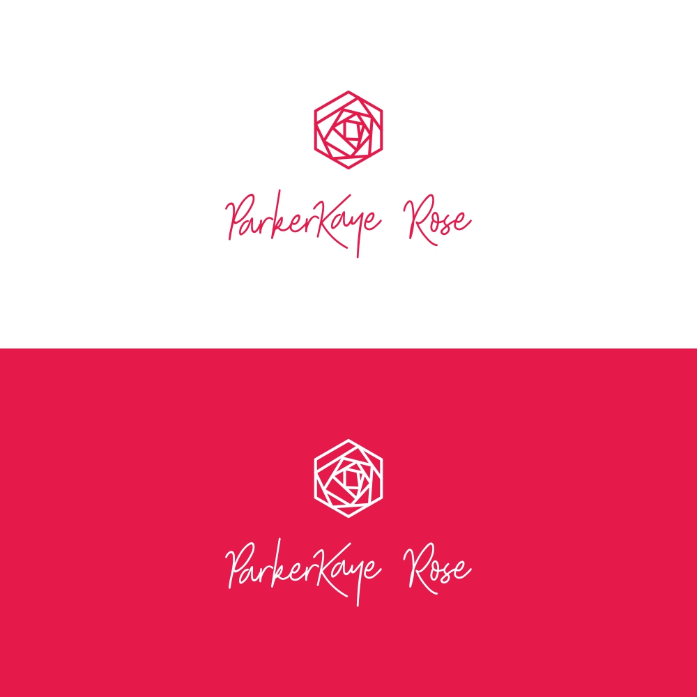 Logo Design by Basksh Designs for ParkerKaye Rose | Design #21245880