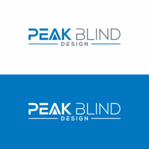 Peak Blind Design or Peak Design | Logo Design by tejo