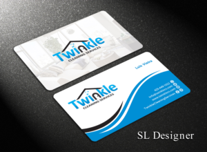 Business Card Design by SL Designer for Twinkle Cleaning Services, LLC | Design: #21271495