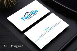 Business Card Design by SL Designer for Twinkle Cleaning Services, LLC | Design: #21273896