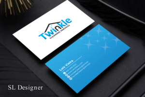 Business Card Design by SL Designer for Twinkle Cleaning Services, LLC | Design: #21273961