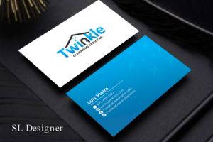 Business Card Design by SL Designer for Twinkle Cleaning Services, LLC | Design: #21274046