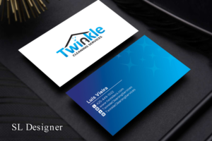 Business Card Design by SL Designer for Twinkle Cleaning Services, LLC | Design: #21274122