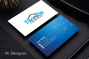 Business Card Design by SL Designer for Twinkle Cleaning Services, LLC | Design: #21274123