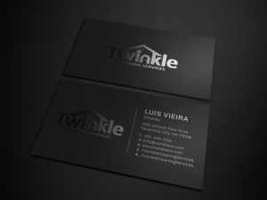 Diseño de Tarjeta de Presentación por Tripti Ranjan Gain para Twinkle Cleaning Services, LLC | Diseño: #21271268