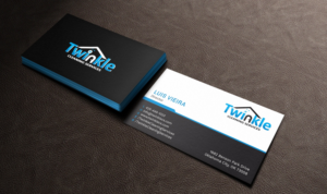 Business Card Design by Tripti Ranjan Gain for Twinkle Cleaning Services, LLC | Design: #21271299