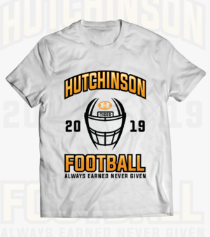 Need a Bold, Strong Logo for our Football program.   | Diseño de Camiseta por royanmj04