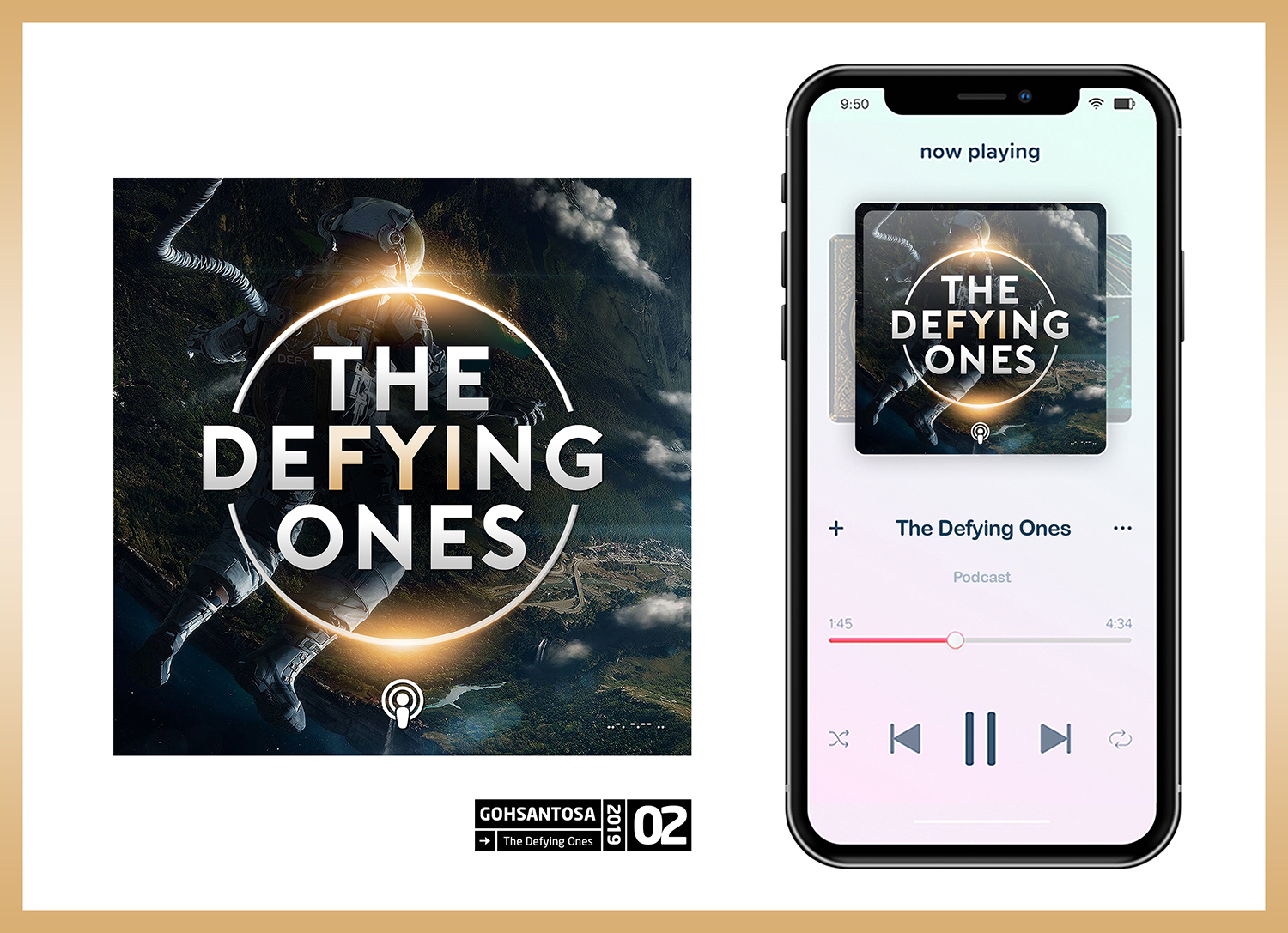 Podcast Design by Gohsantosa for this project | Design #21279975