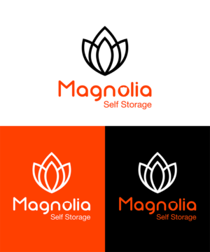 Magnolia Self Storage  | Logo Design by adelvalle