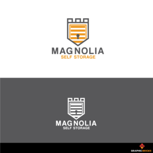 Magnolia Self Storage  | Logo Design by Graphic Bricks