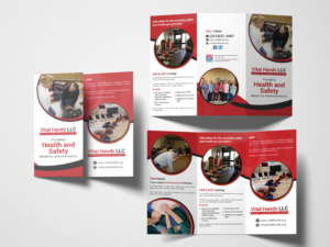 Brochure Design by debdesign for Vital Hands LLC | Design: #21263530