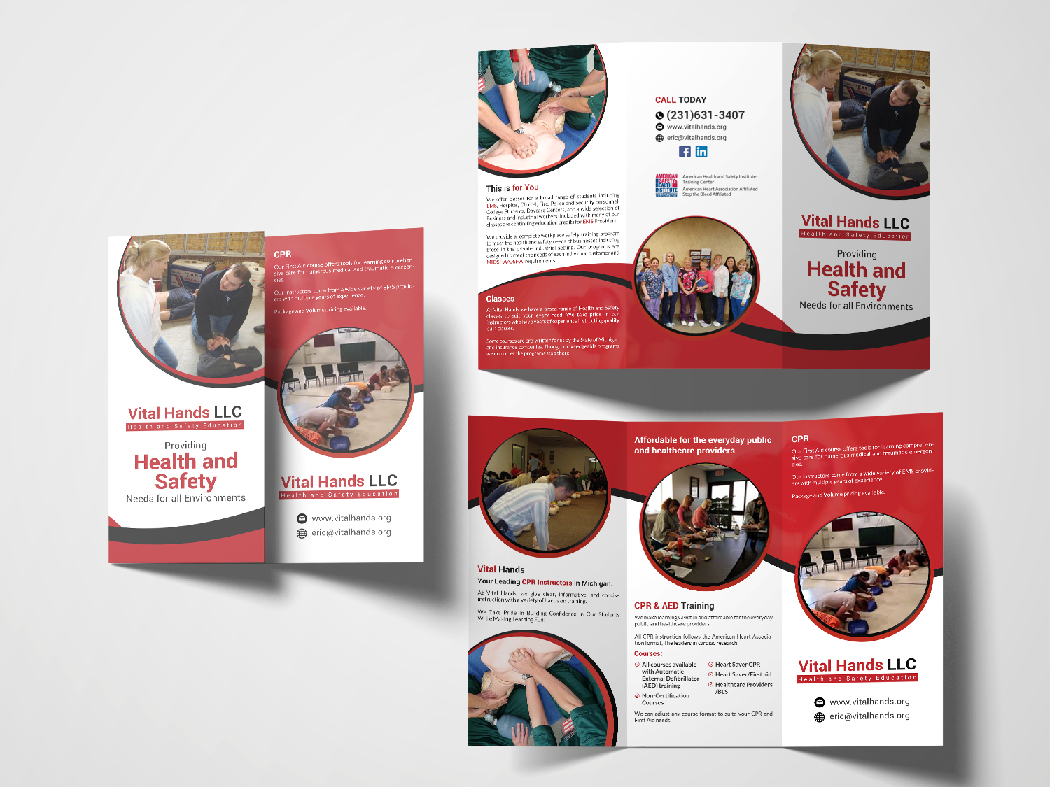 Design de Brochure par debdesign pour Vital Hands LLC | Design #21267107