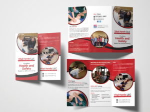Brochure Design by debdesign for Vital Hands LLC | Design: #21267107
