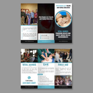 Vital Hands LLC Brochure | Brochure Design by aspiremedia