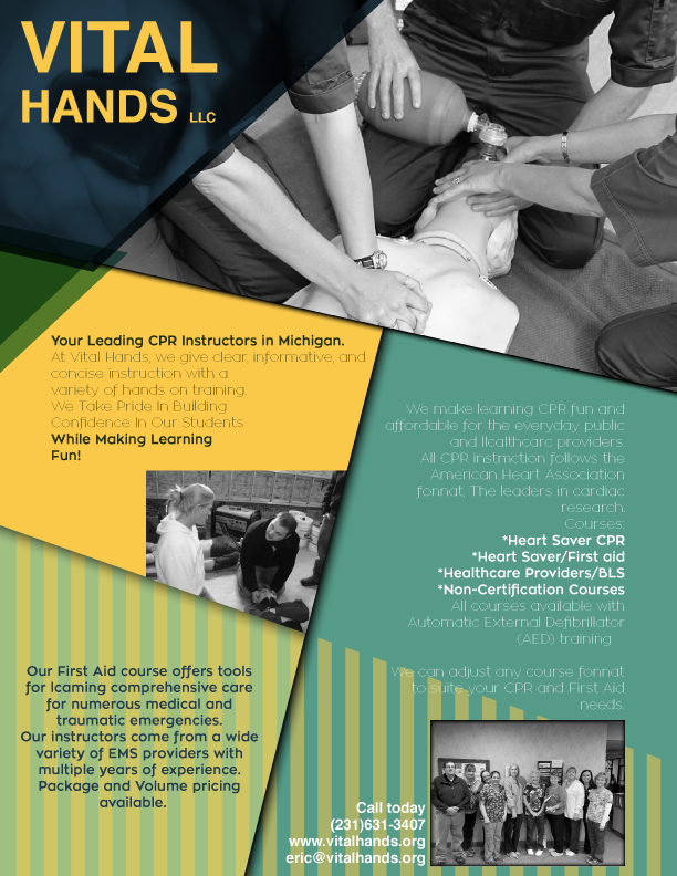 Diseño de Brochure por Thanos Tok para Vital Hands LLC | Diseño #21270816