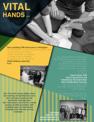 Brochure Design by Thanos Tok for Vital Hands LLC | Design: #21270816