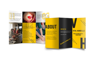 Brochure Design by AnneWanjiku for Vital Hands LLC | Design #21297462