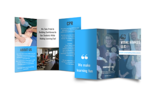 Vital Hands LLC Brochure | Diseño de Brochure por AnneWanjiku