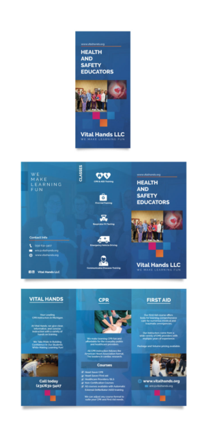 Vital Hands LLC Brochure | Brochure Design by vcreatived