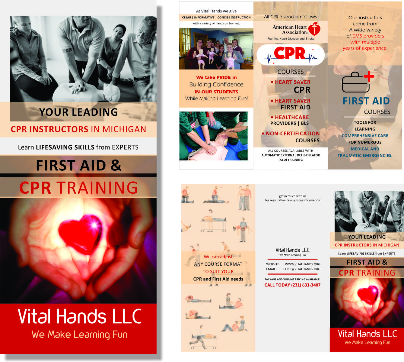Design de Brochure par thisisit pour Vital Hands LLC | Design #21279526