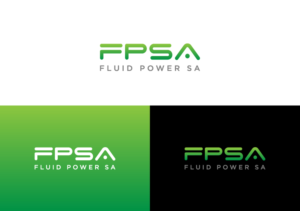 FPSA or FSA [being an abbreviation of Fluid Power SA] | Logo-Design von DesIcon