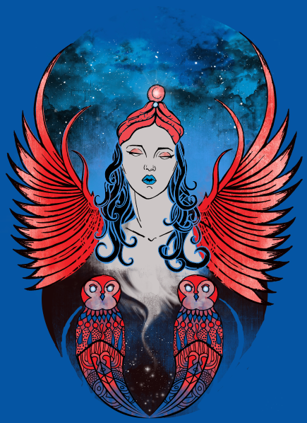 Design de T-shirt par yvetteohanian pour Wings In Space | Design #21256906
