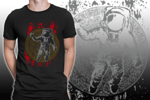 T-Shirt-Design von unadversaIstudio für Wings In Space | Design #21261374