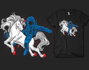 T-Shirt-Design von Steadybydesign für Wings In Space | Design #21251053