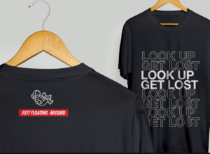 Astronaut Meets Greek Astronomy T-Shirt Design | T-Shirt-Design von Val brito