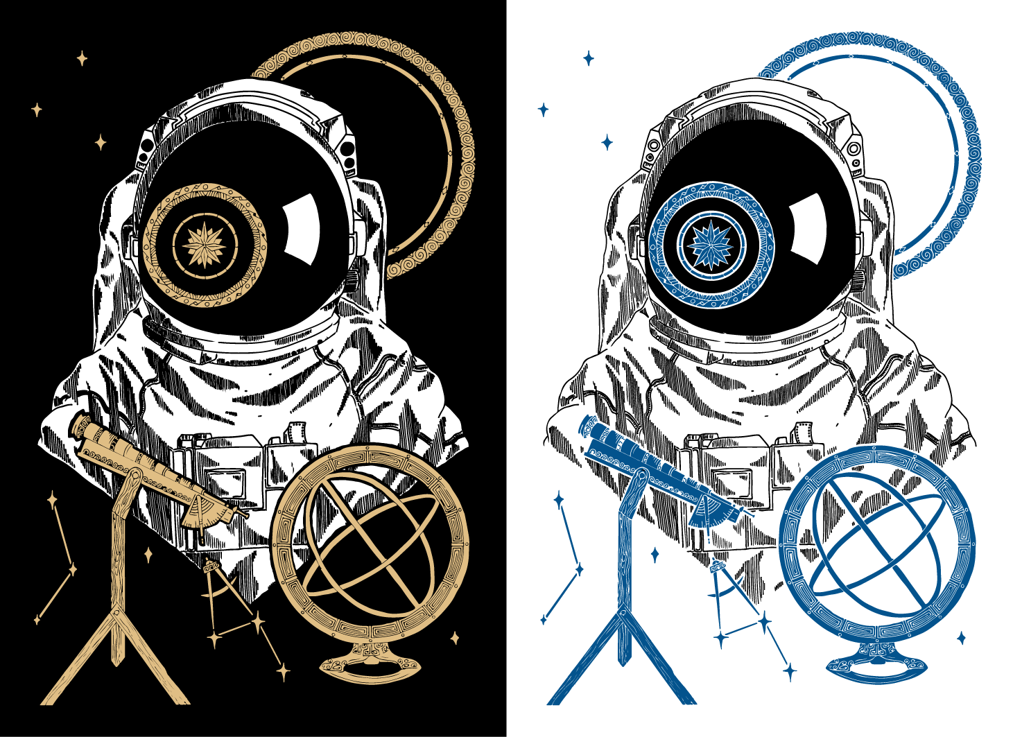 Diseño de Camiseta por Kristijan.Gaspar para Wings In Space | Diseño #21305651