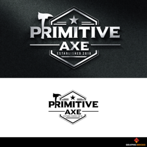 Primitive Axe, established 2018. | Logo Design by Graphic Bricks