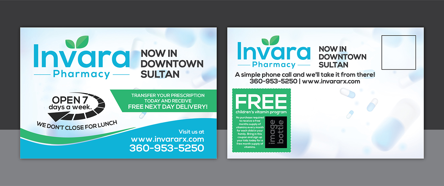 Postcard Design by Deziners Zone for this project | Design #21257680