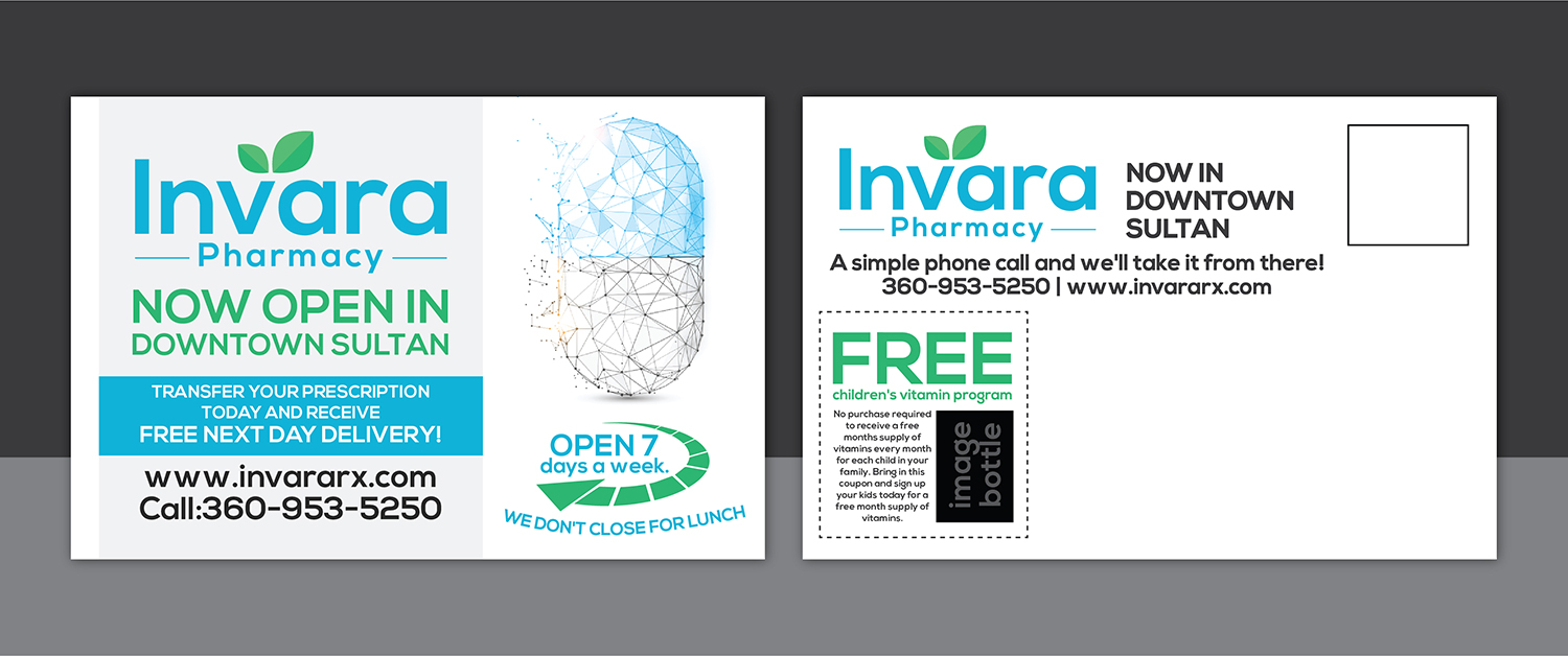 Postcard Design by Deziners Zone for this project | Design #21257681