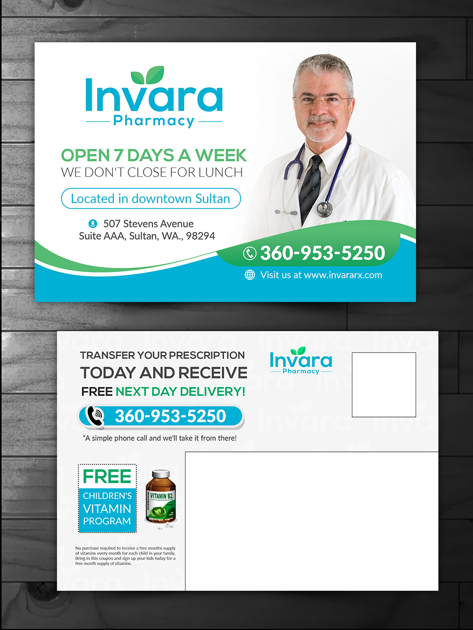 Postcard Design by innovative earth for this project | Design #21254615