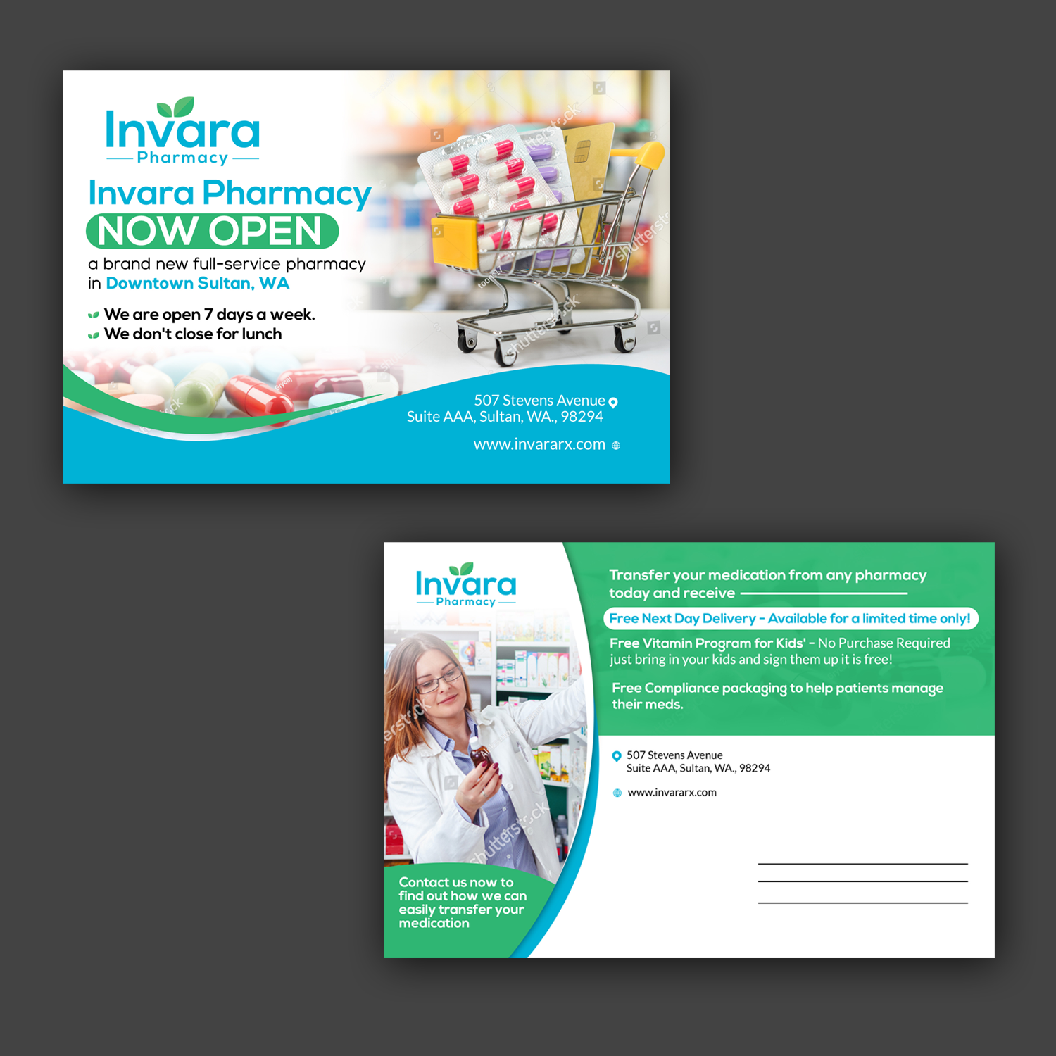 Postcard Design by Schöpfer for this project | Design #21251355