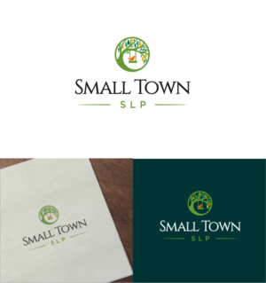Small Town SLP | Logo Design by *mary