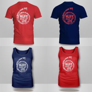 Nuff & Edge Up 6 | Diseño de Camiseta por Kero