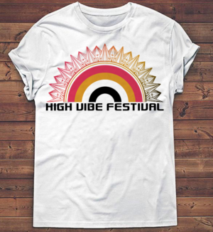 High Vibe Festival  | Diseño de Camiseta por creative gravity
