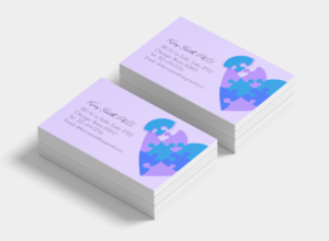 Business Card for a Child Psychologist | Diseño de Tarjeta de Presentación por PND