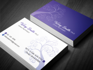 Business Card for a Child Psychologist | Diseño de Tarjeta de Presentación por Moumita_