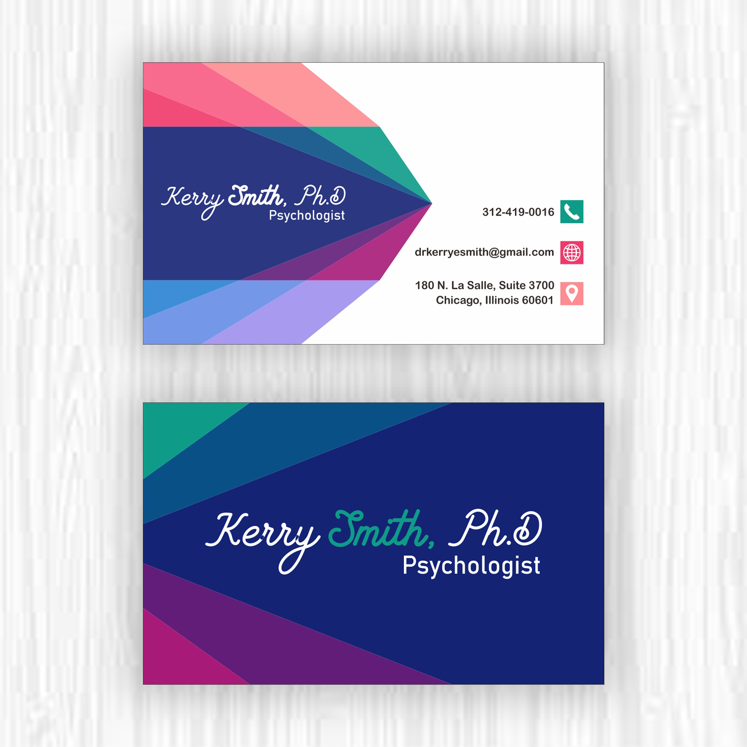 Business Card Design by nofal 2 for this project | Design #21252189